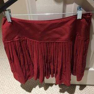 Loft pleated skirt